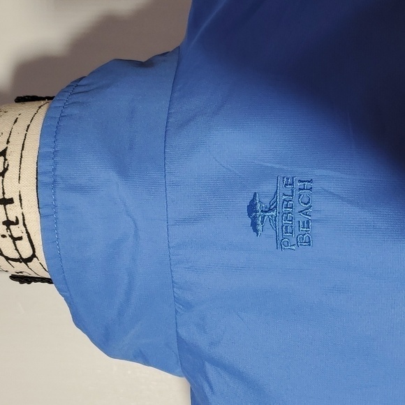 Pebble Beach- Mens Blue Vest Lightweight Golfing Golf Size XL - Picture 4 of 6